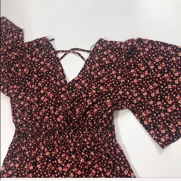 Good Luck Gem Smocked Waist Wide Leg Jumpsuit - Picture 8 of 11